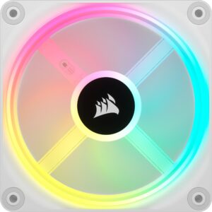 Corsair iCUE LINK QX120 RGB 120-mm-PWM-Lüfter, Gehäuselüfter - CO-9051005-WW technikbar