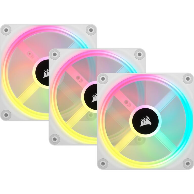 Corsair iCUE LINK QX120 RGB 120-mm-PWM-Lüfter, Gehäuselüfter - CO-9051006-WW technikbar