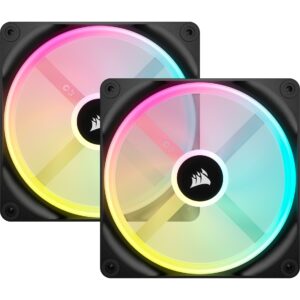 Corsair iCUE LINK QX140 RGB 140-mm-PWM-Lüfter, Gehäuselüfter - CO-9051004-WW technikbar