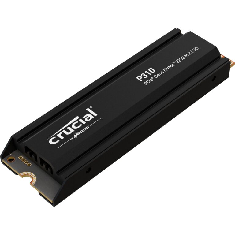 Crucial P310 1 TB mit Kühlkörper, SSD - CT1000P310SSD5 technikbar