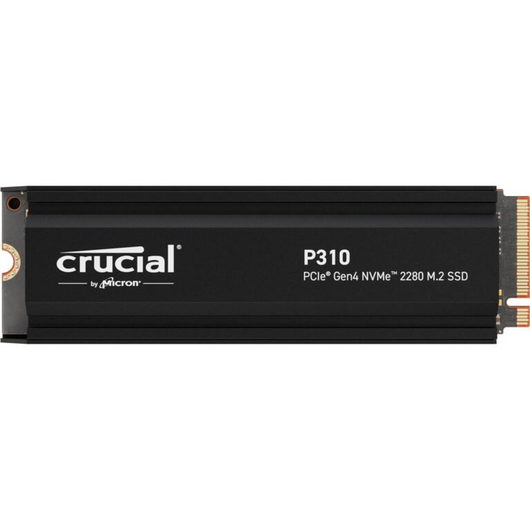 Crucial P310 1 TB mit Kühlkörper, SSD