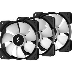 Fractal Design Aspect 12 RGB Black Frame 3er, Gehäuselüfter - FD-F-AS1-1206 technikbar