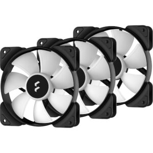 Fractal Design Aspect 12 RGB PWM Black Frame 3er, Gehäuselüfter - FD-F-AS1-1207 technikbar