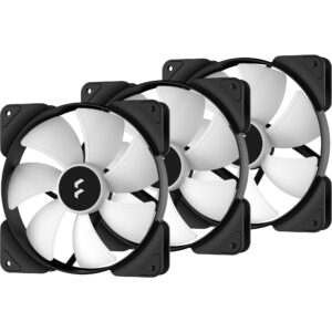 Fractal Design Aspect 14 RGB PWM Black Frame 3er, Gehäuselüfter - FD-F-AS1-1407 technikbar