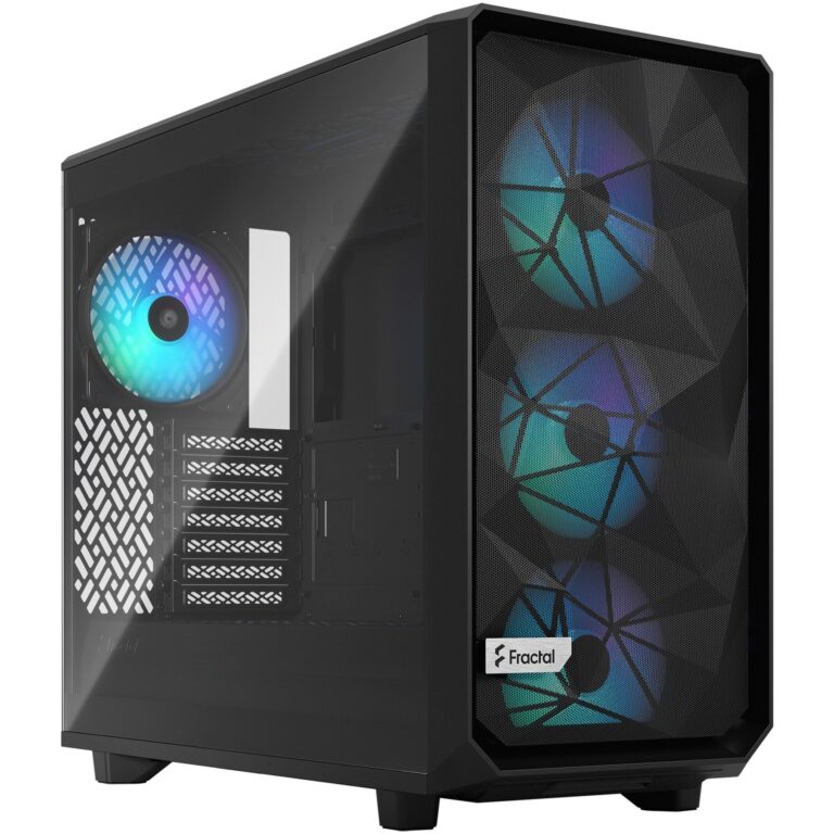 Fractal Design Meshify 2 Lite RGB Black TG Light Tint, Tower-Gehäuse