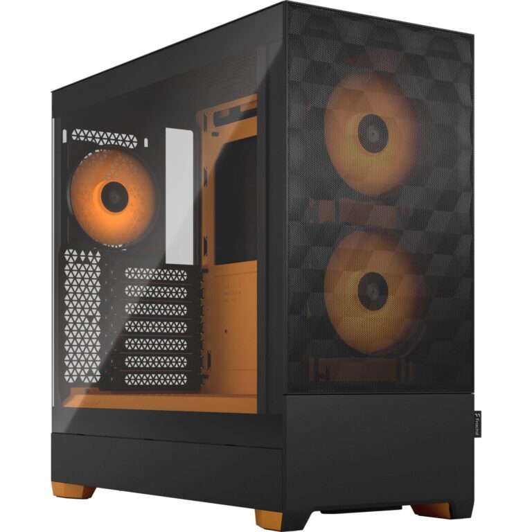Fractal Design Pop Air RGB Orange Core TG Clear Tint, Tower-Gehäuse - FD-C-POR1A-05 technikbar