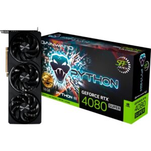 Gainward GeForce RTX 4080 SUPER Python III OC, Grafikkarte - 4809 technikbar