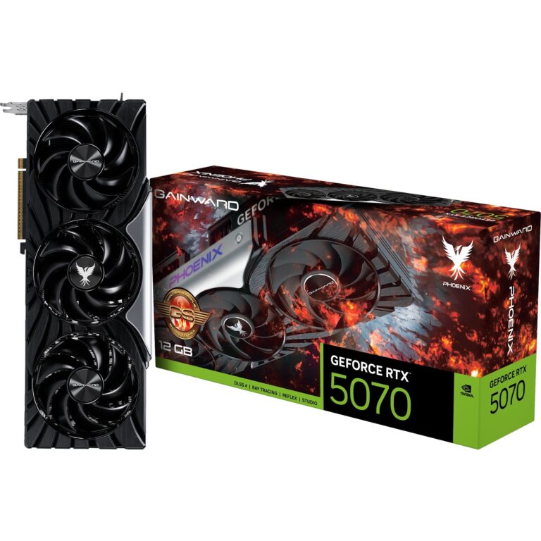 Gainward GeForce RTX 5070 Phoenix GS, Grafikkarte - NE75070T19K9-GB2050X technikbar