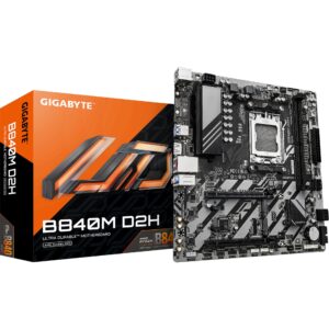 Gigabyte B840M D2H, Mainboard technikbar
