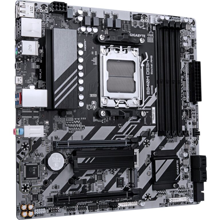 Gigabyte B840M DS3H, Mainboard technikbar