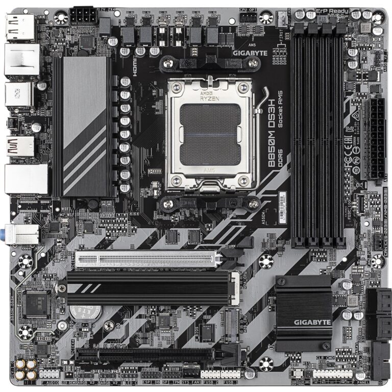 Gigabyte B850M DS3H, Mainboard technikbar