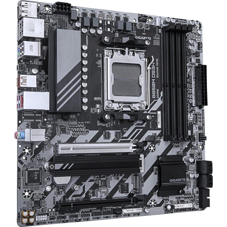 Gigabyte B850M DS3H, Mainboard technikbar
