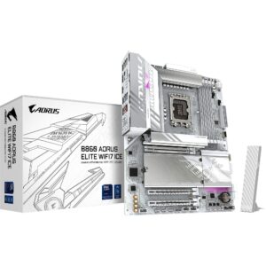 Gigabyte B860 AORUS ELITE WIFI7 ICE, Mainboard - B860 A ELITE WF7 ICE technikbar