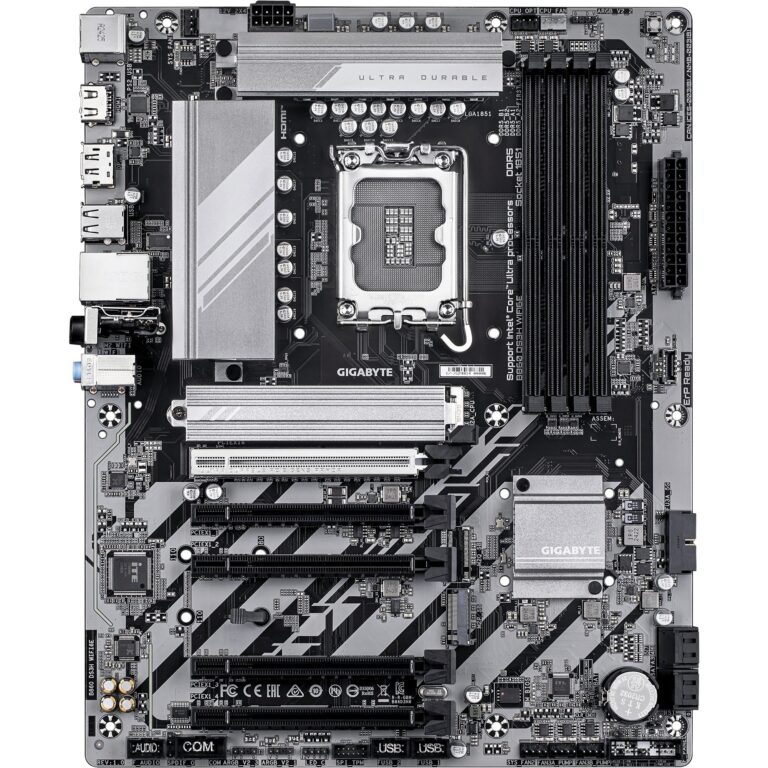 Gigabyte B860 DS3H WIFI6E, Mainboard technikbar