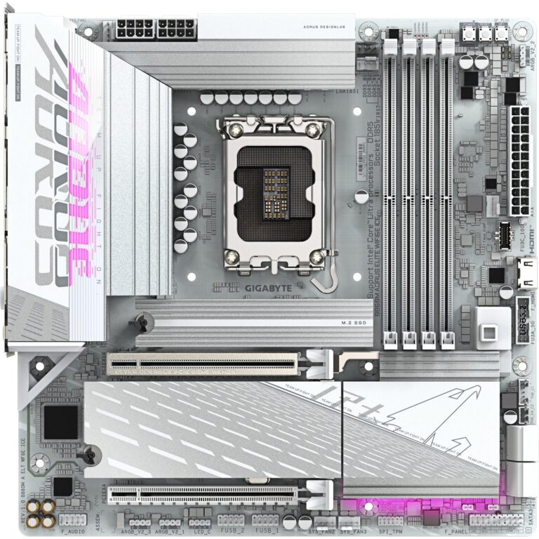Gigabyte B860M AORUS ELITE WIFI6E ICE, Mainboard - B860M A ELT WF6E ICE technikbar
