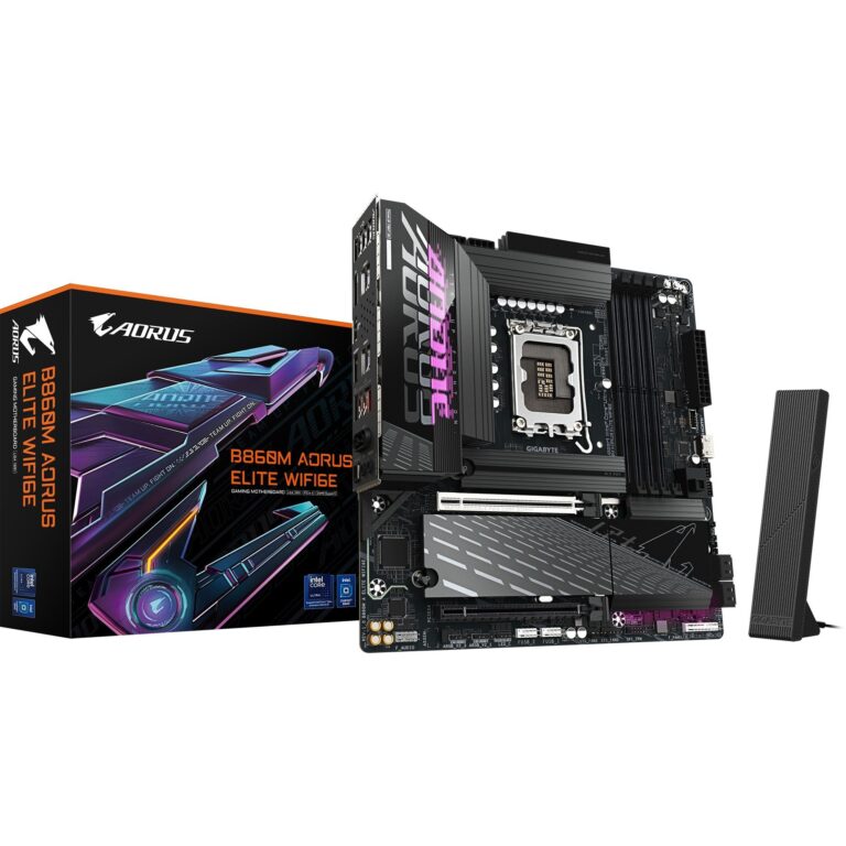 Gigabyte B860M AORUS ELITE WIFI6E, Mainboard
