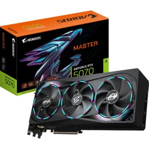 Gigabyte GeForce RTX 5070 AORUS Master, Grafikkarte - GV-N5070AORUS M-12GD technikbar