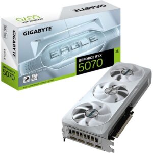 Gigabyte GeForce RTX 5070 EAGLE OC ICE, Grafikkarte - GV-N5070EAGLEOC ICE-12GD technikbar
