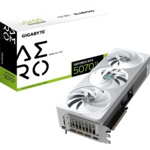 Gigabyte GeForce RTX 5070 Ti AERO OC 16G, Grafikkarte - GV-N507TAERO OC-16GD technikbar