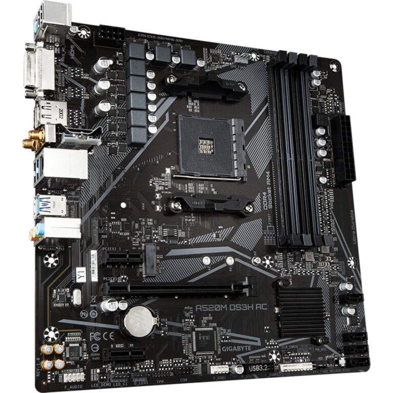 Gigabyte GiBy A520M DS3H AC, Mainboard
