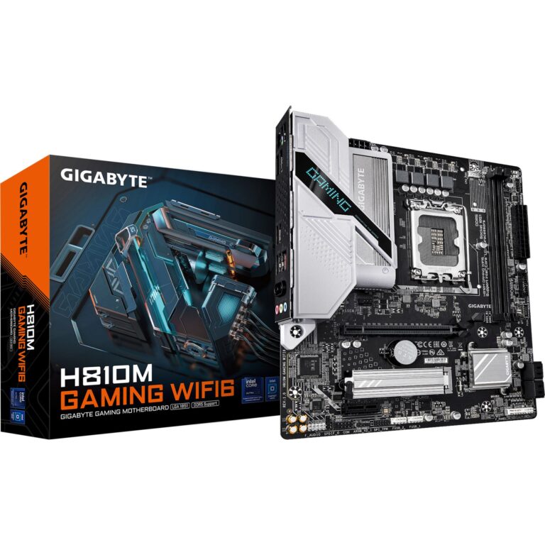 Gigabyte H810M GAMING WIFI6, Mainboard technikbar