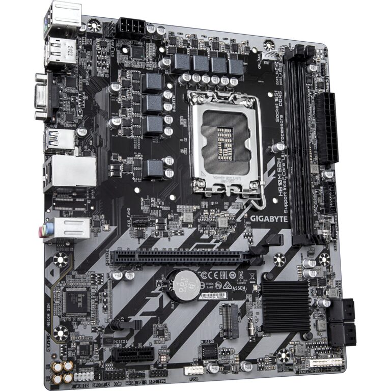 Gigabyte H810M S2H, Mainboard technikbar