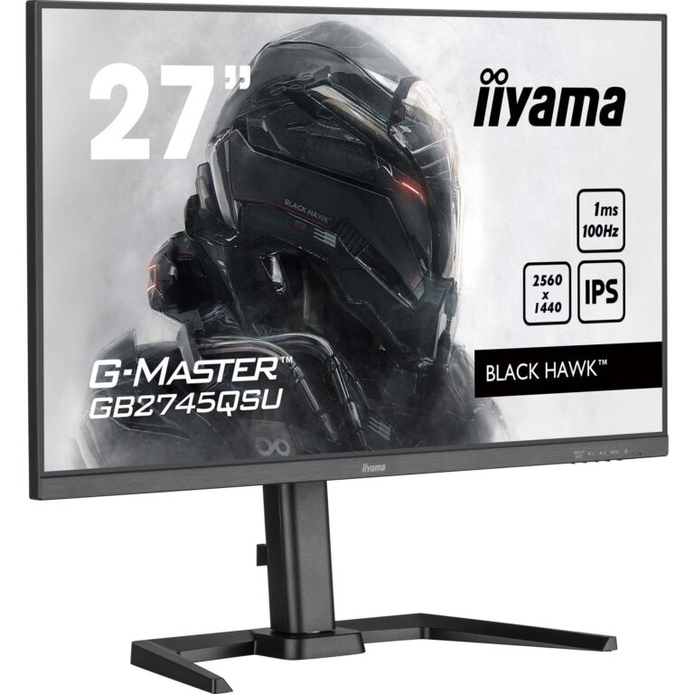 Iiyama G-Master GB2745QSU-B2, Gaming-Monitor technikbar