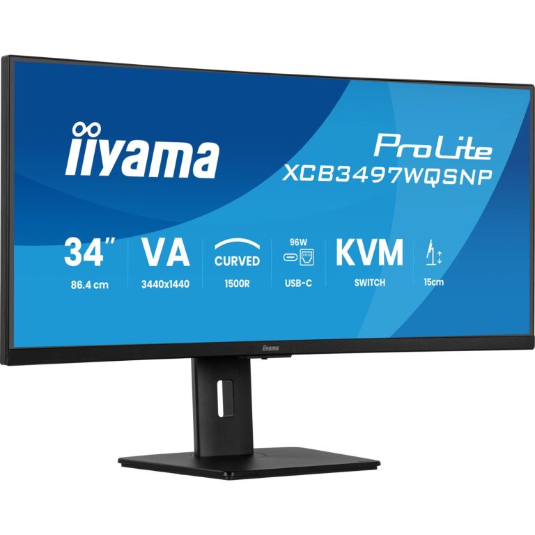 Iiyama ProLite XCB3497WQSNP-B1, LED-Monitor