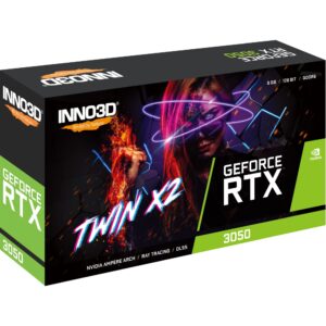 Inno3d GeForce RTX 3050 TWIN X2, Grafikkarte - N30502-08D6-1711VA41 technikbar