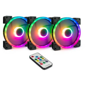 Inter-Tech Argus RGB-Fan Set RS-14 140x140x25, Gehäuselüfter - 88885536 technikbar