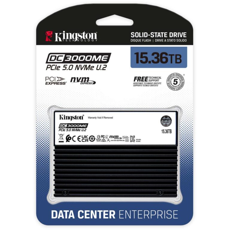Kingston DC3000ME 15360 GB, SSD - SEDC3000ME/15T3 technikbar