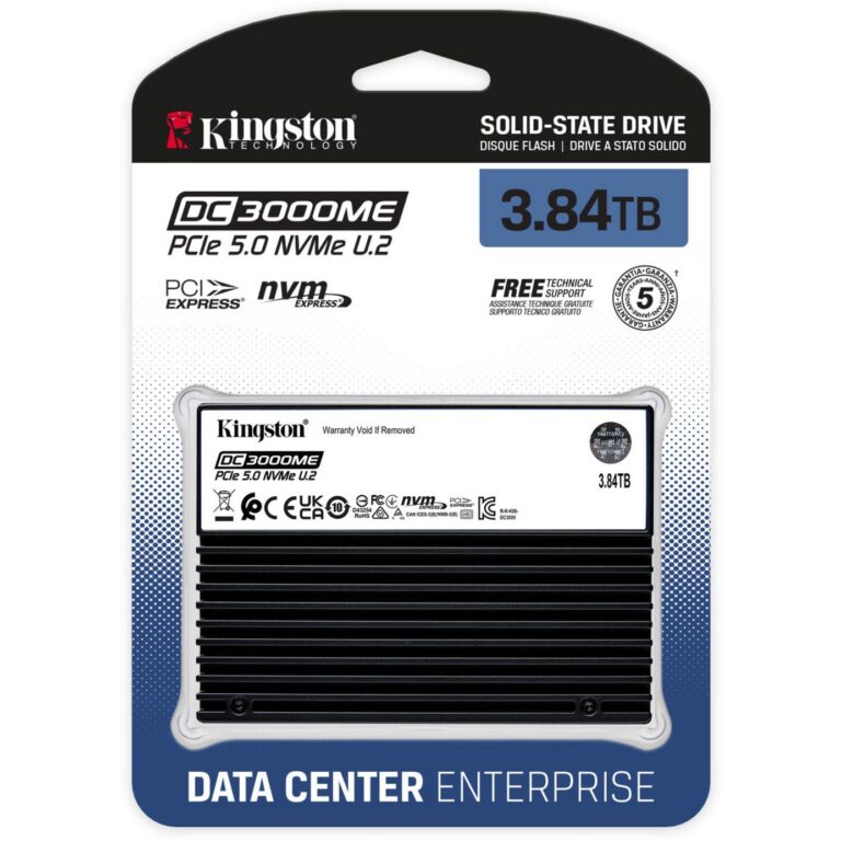 Kingston DC3000ME 3840 GB, SSD - SEDC3000ME/3T8 technikbar