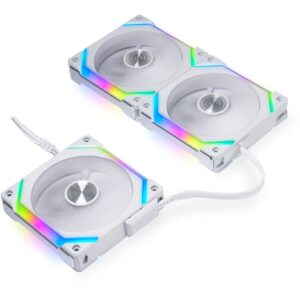 Lian Li UNI FAN SL120 V2 RGB, Gehäuselüfter - G99.12SLV23W.00 technikbar