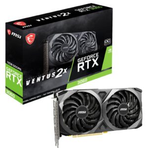 MSI GeForce RTX 3060 VENTUS 2X 12G OC, Grafikkarte - V397-022R technikbar