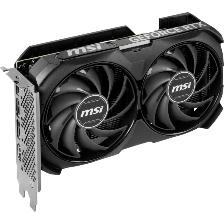 MSI GeForce RTX 4060 Ti VENTUS 2X BLACK 8G OC, Grafikkarte - V515-017R technikbar