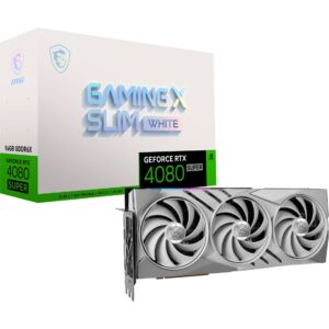 MSI GeForce RTX 4080 SUPER GAMING X SLIM WHITE, Grafikkarte - V511-220R technikbar
