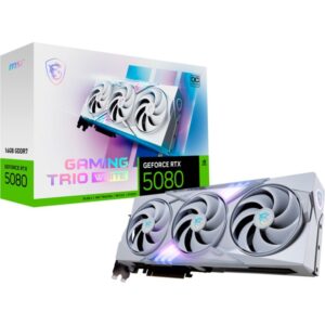 MSI GeForce RTX 5080 GAMING TRIO OC WHITE, Grafikkarte - V531-045R technikbar