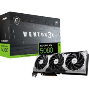 MSI GeForce RTX 5080 VENTUS 3X OC, Grafikkarte - V531-095R technikbar