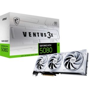 MSI GeForce RTX 5080 VENTUS 3X OC WHITE, Grafikkarte - V531-062R technikbar