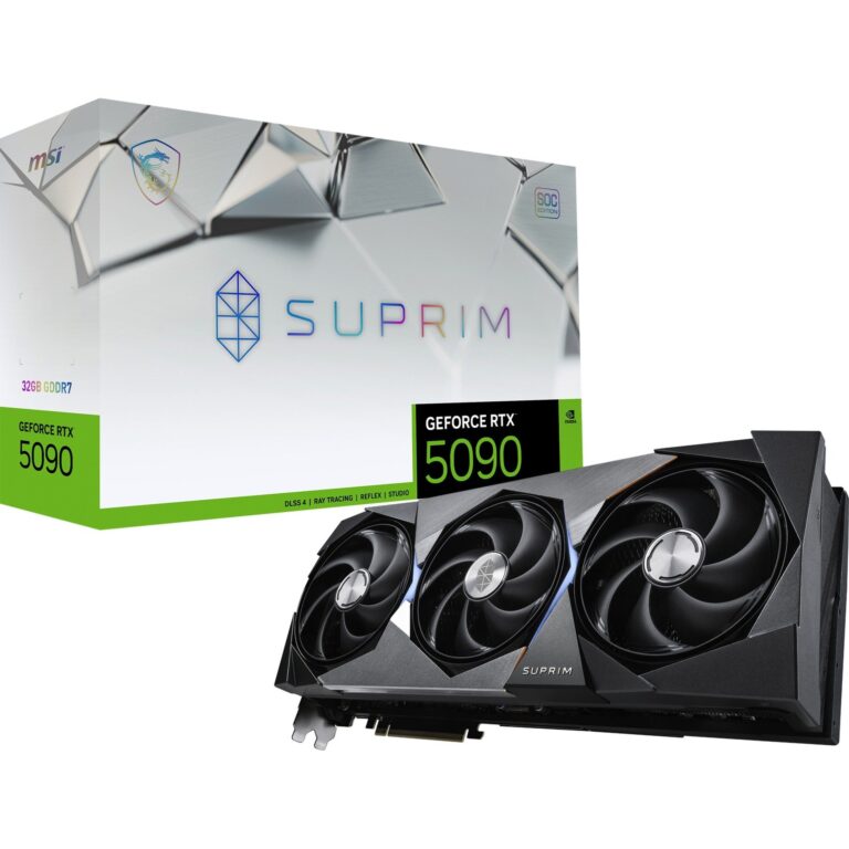 MSI GeForce RTX 5090 32G SUPRIM SOC, Grafikkarte - V530-026R technikbar