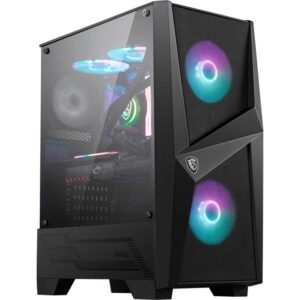 MSI MAG FORGE 100R, Tower-Gehäuse - 306-7G03R21-809 technikbar