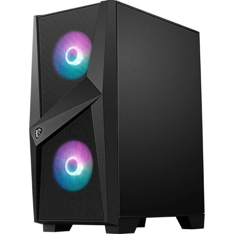 MSI MAG FORGE 100R, Tower-Gehäuse - 306-7G03R21-809 technikbar