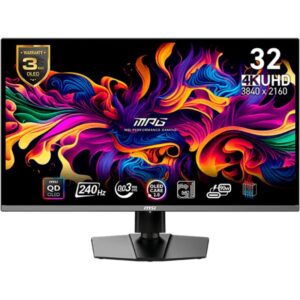 MSI MPG 322URXDE QD-OLED, Gaming-Monitor - 9S6-3DD29A-021 technikbar