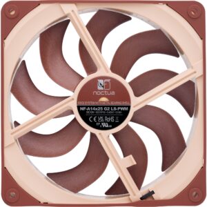 Noctua NF-A14x25 G2 LS-PWM, Gehäuselüfter technikbar