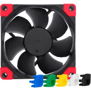 Noctua NF-A8 PWM chromax.black 80x80x25, Gehäuselüfter - NF-A8 PWM chromax.black.swap technikbar