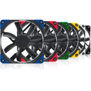 Noctua NF-S12A PWM , Gehäuselüfter - NF-S12A PWM Chromax.black.swap technikbar