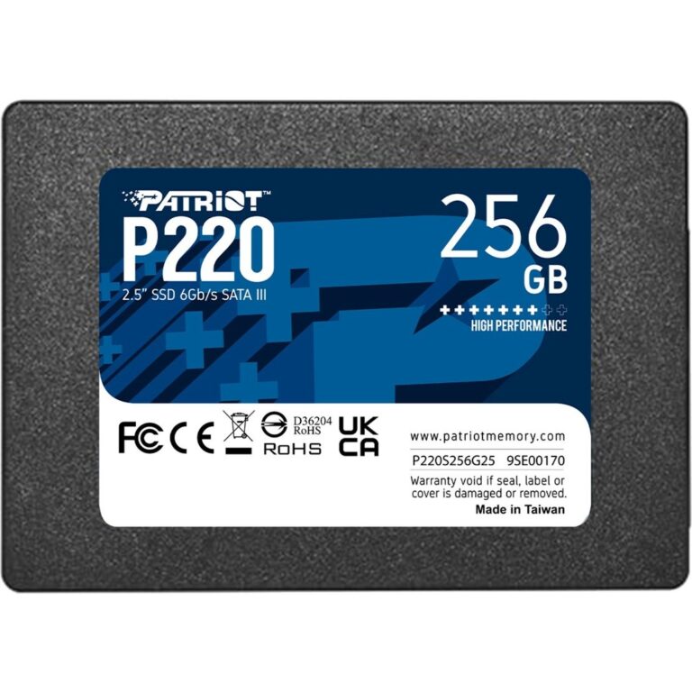 Patriot P220 256 GB, SSD - P220S256G25 technikbar