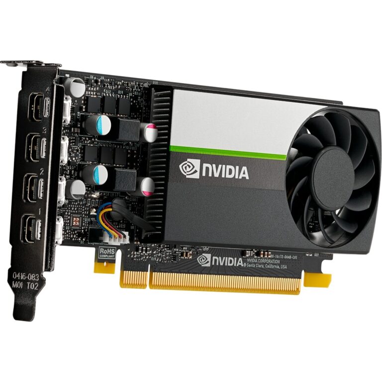 Pny NVIDIA T1000 8GB PB, Grafikkarte - VCNT10008GB-PB technikbar