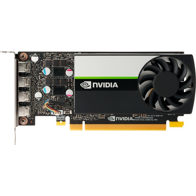 Pny NVIDIA T1000 8GB PB, Grafikkarte - VCNT10008GB-PB technikbar