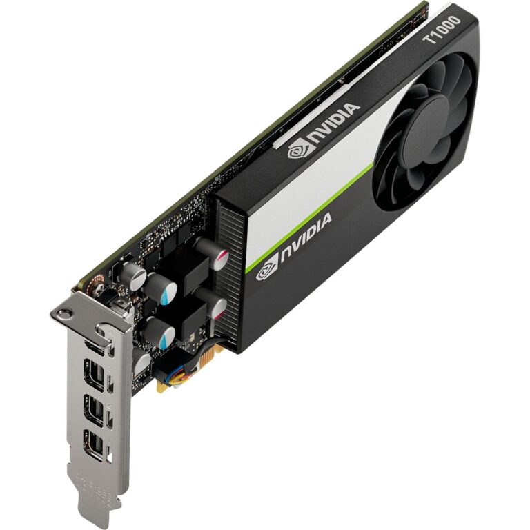 Pny NVIDIA T1000 8GB PB, Grafikkarte - VCNT10008GB-PB technikbar